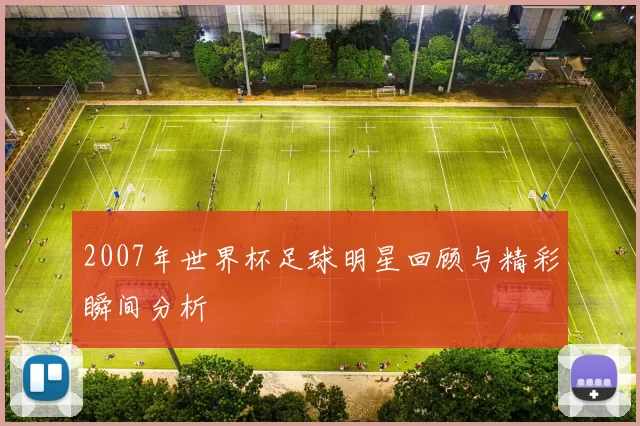 2007年世界杯足球明星回顾与精彩瞬间分析